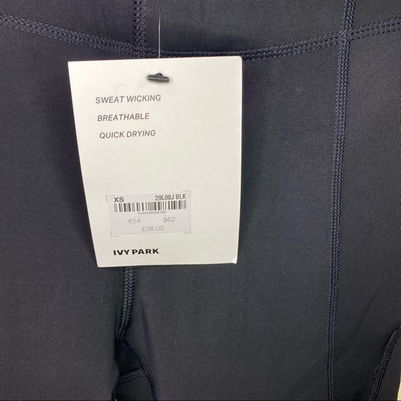 NWT IVY PARK Mid Rise 3/4 Length Legging Sz XS - Picture 9 of 12